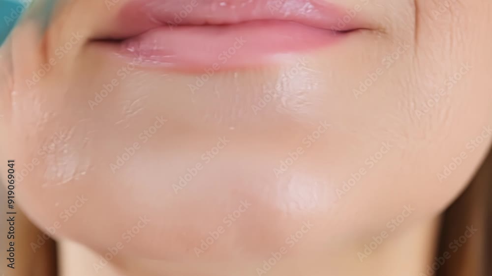 A woman uses a facial tool for skincare, focusing on her nose area to enhance her complexion and achieve a radiant look. A woman uses a facial tool for skincare, focusing on her nose area to enhance her complexion and achieve a radiant look.