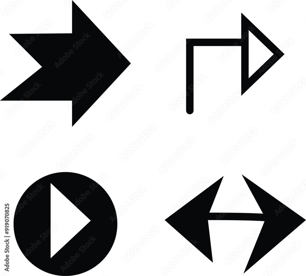 Arrows set of black icons. Arrow icon. Arrow vector collection. Arrow. Cursor. Modern simple arrows. Vector illustration isolated on white with transparent background. Arrows set of black icons. Arrow icon. Arrow vector collection. Arrow. Cursor. Modern simple arrows. Vector illustration isolated on white with transparent background.