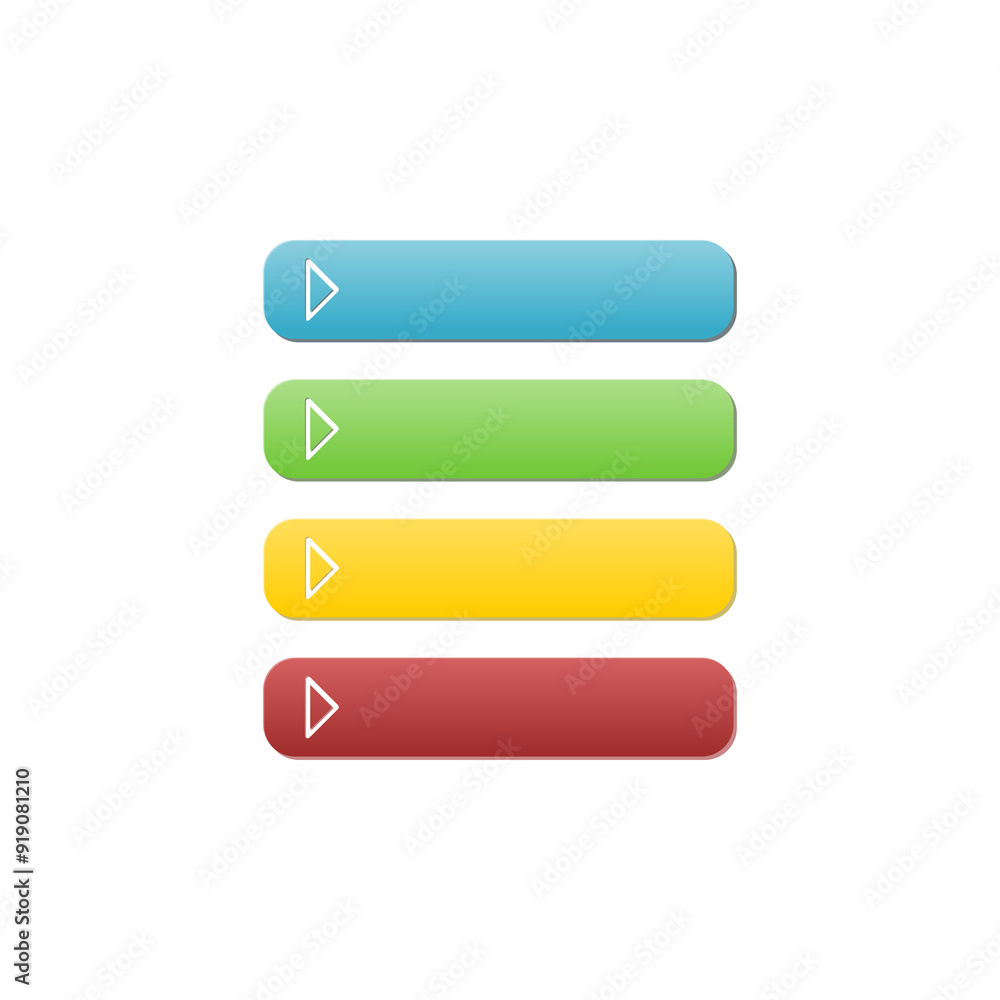 Modern minimal infographics elements buttons icon isolated on transparent background Modern minimal infographics elements buttons icon isolated on transparent background