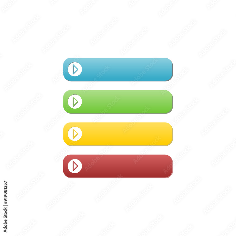 Modern minimal infographics elements buttons icon isolated on transparent background Modern minimal infographics elements buttons icon isolated on transparent background