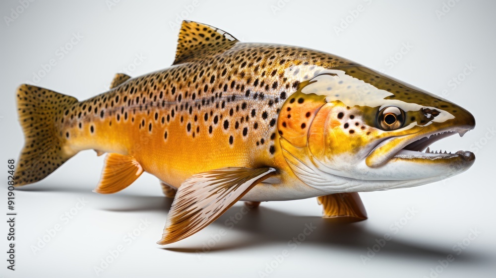 Atlantic salmon fish isolated on transparent background. Atlantic salmon fish isolated on transparent background.