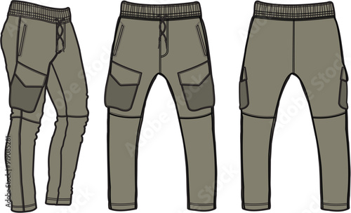 jogger pants template, sport, sweat pant