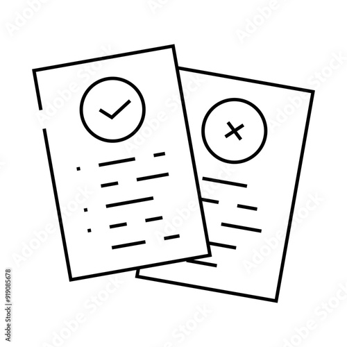 ethic esg line icon vector. ethic esg sign. isolated contour symbol black illustration