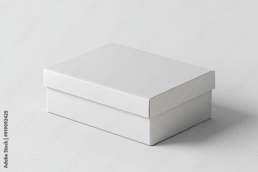 Paper Box Mockup A4 on isolated background created with Generative AI Paper Box Mockup A4 on isolated background created with Generative AI
