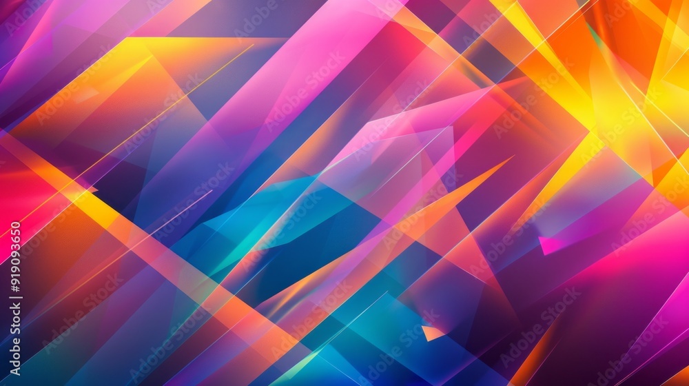 Geometric Shapes in Motion for Dynamic Backgrounds Geometric Shapes in Motion for Dynamic Backgrounds