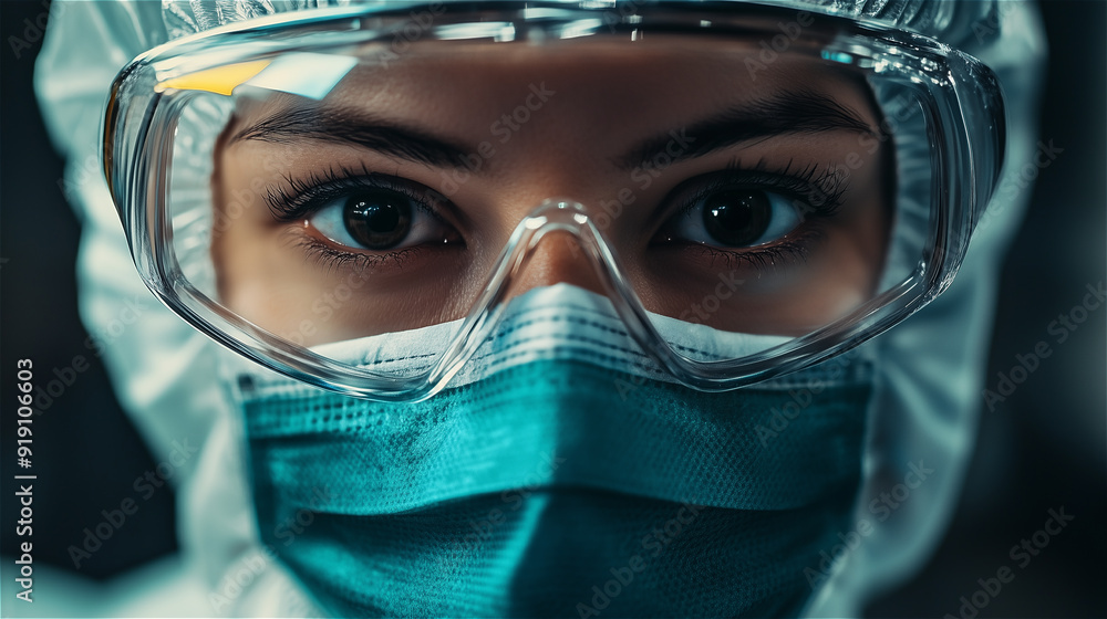 The Vigilance of an Employee Working in a Semiconductor Factory The Vigilance of an Employee Working in a Semiconductor Factory