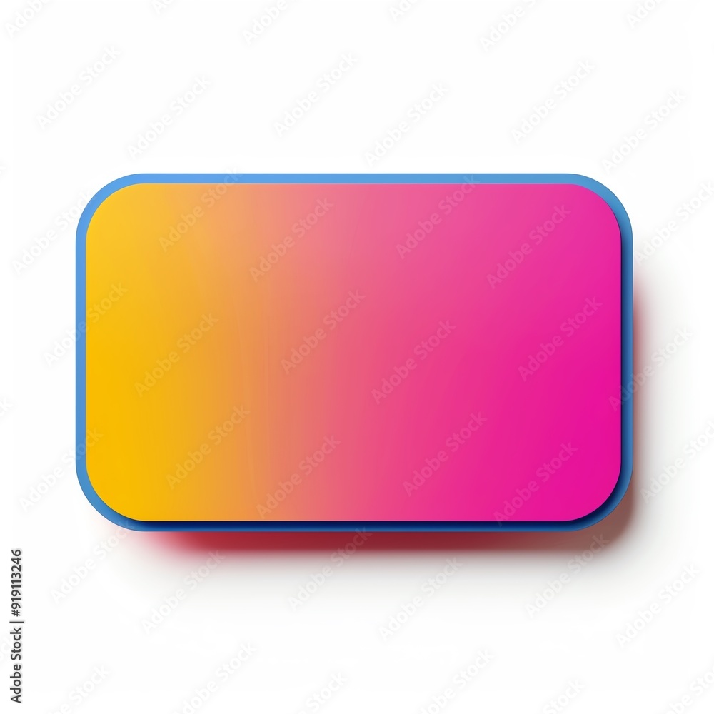 Bright rectangular gradient with vibrant yellow and pink hues on a white background, perfect for design and background concepts. Bright rectangular gradient with vibrant yellow and pink hues on a white background, perfect for design and background concepts.