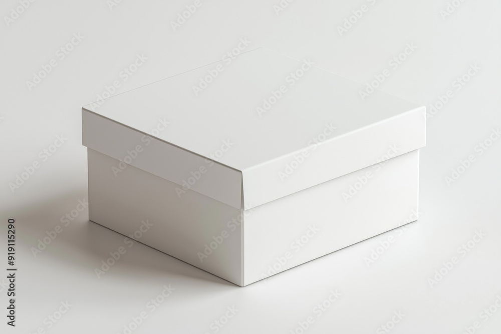 Paper Box Mockup A4 on isolated background created with Generative AI Paper Box Mockup A4 on isolated background created with Generative AI
