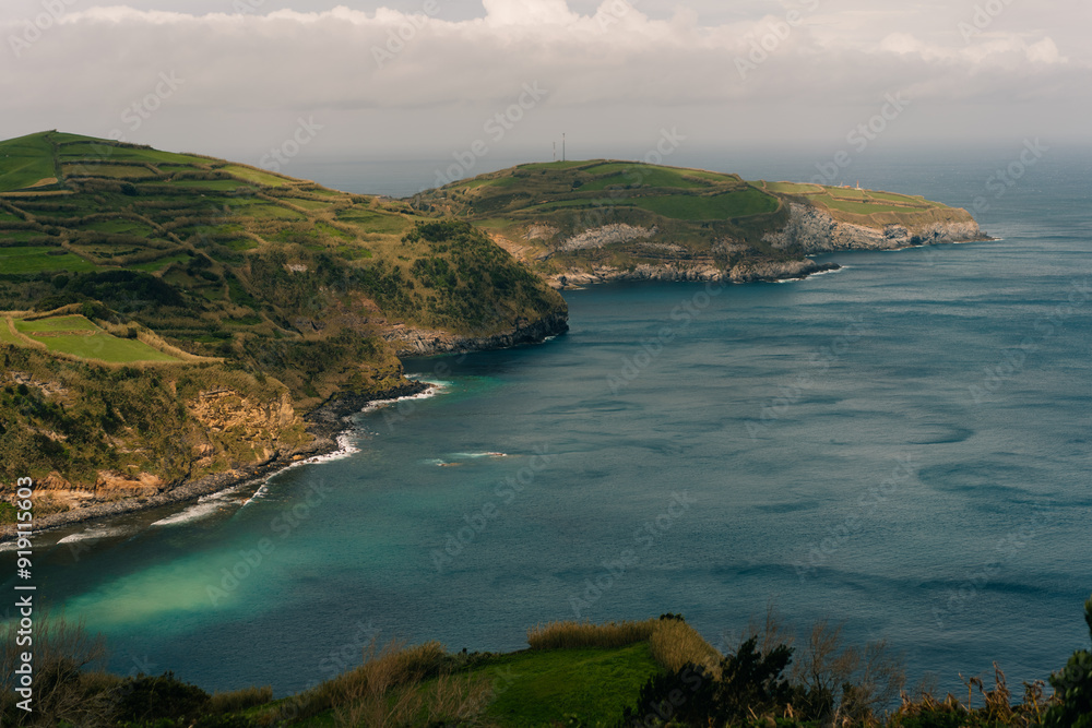 Fototapeta premium ponta da fonte grande in san miguel azores, portugal