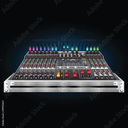 Audio Mixer illustration