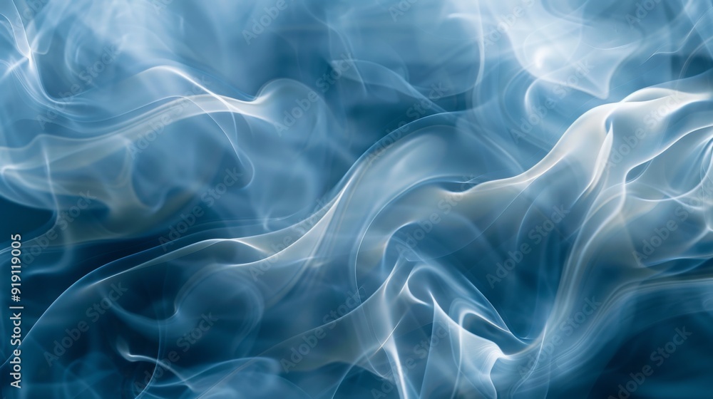 An abstract smoke pattern background in shades of blue and gray, offering a mysterious and ethereal aesthetic An abstract smoke pattern background in shades of blue and gray, offering a mysterious and ethereal aesthetic