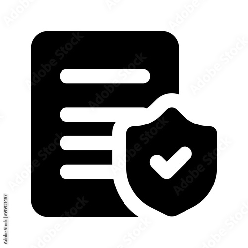 liability glyph icon
