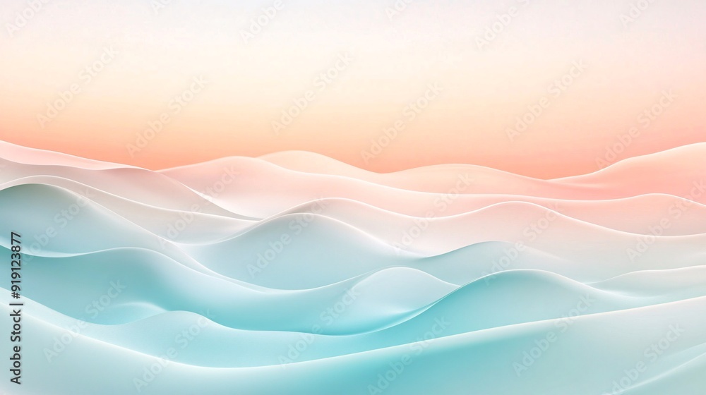 A soft and dreamy background featuring a gradient that flows from light turquoise to pastel pink, reminiscent of a serene sunrise over a calm sea. A soft and dreamy background featuring a gradient that flows from light turquoise to pastel pink, reminiscent of a serene sunrise over a calm sea.