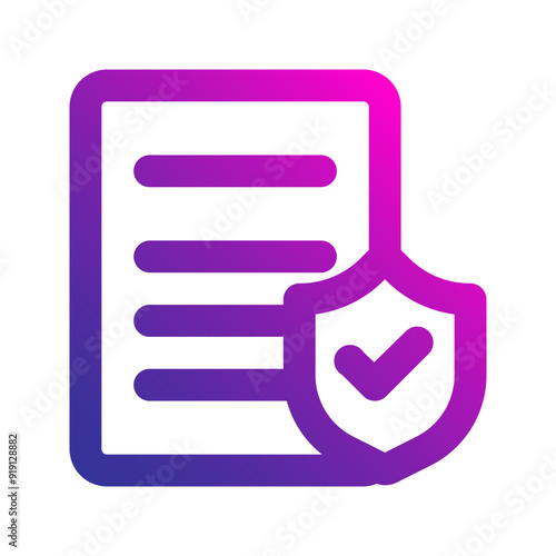 liability gradient icon