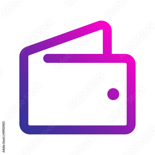 wallet gradient icon