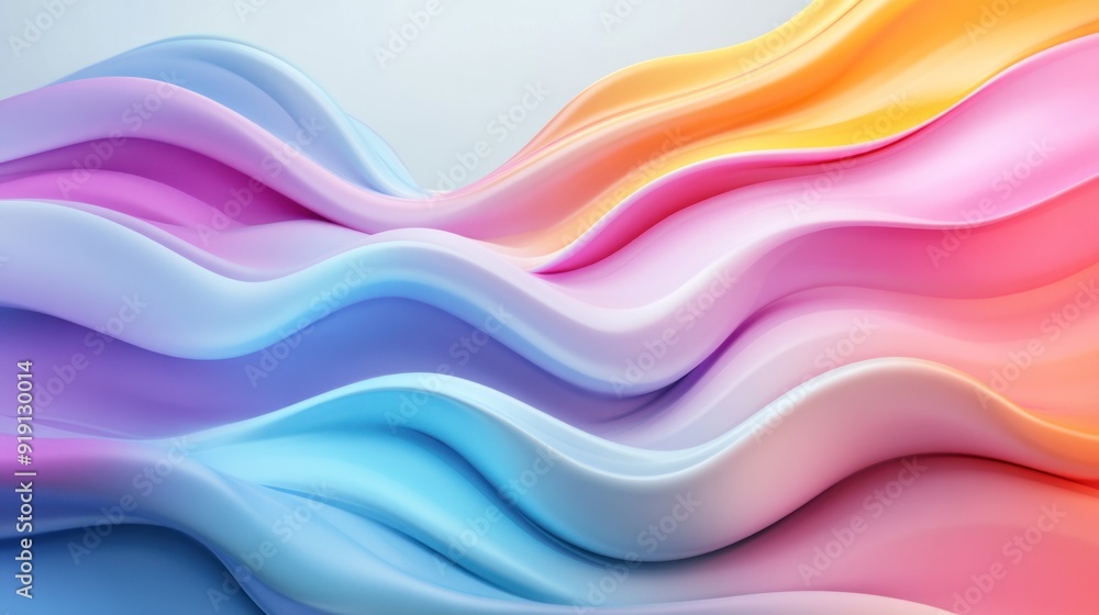 Abstract Colorful Waves Abstract Colorful Waves
