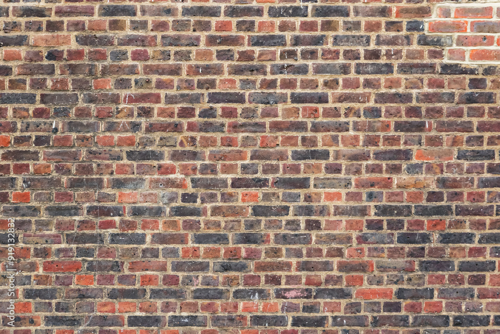 Obraz premium Red brick wall for background use