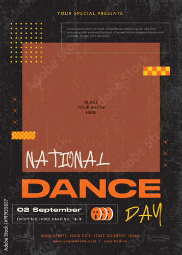 National Dance Day Flyer