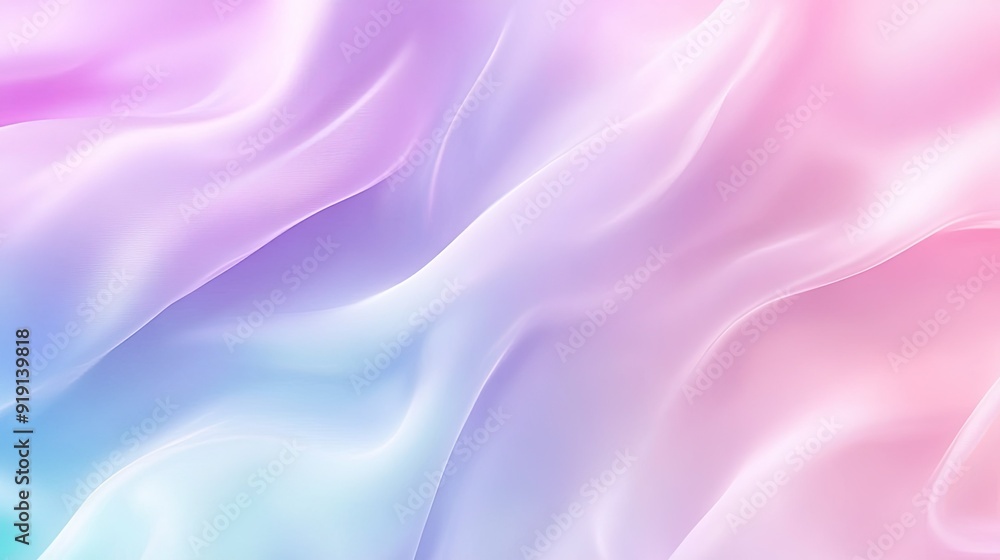Obraz premium Abstract gradient background with soft pastel colors. Plenty of copy space in the bottom right corner.