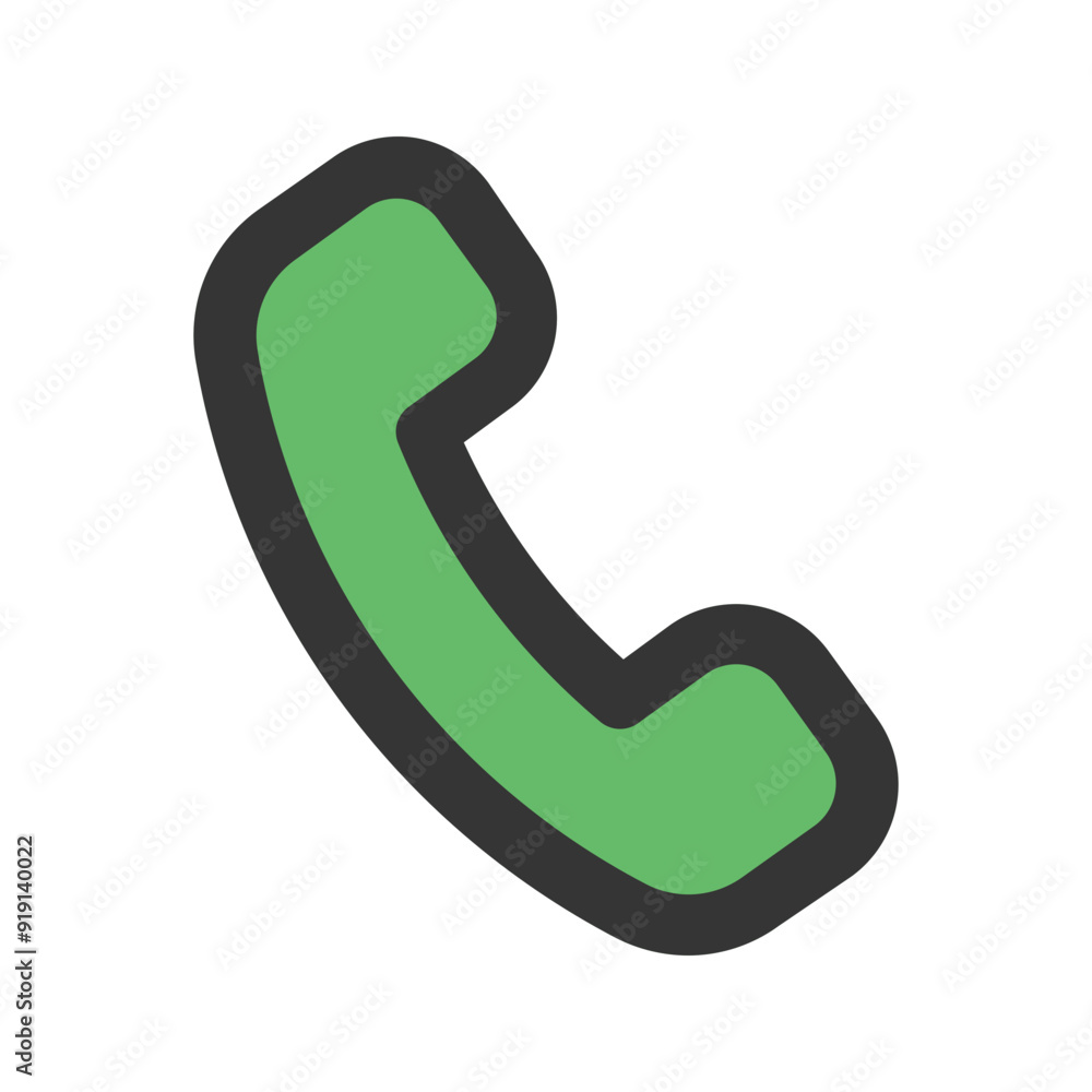 phone line color icon phone line color icon