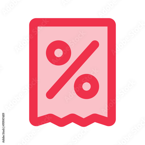 tax outline fill icon