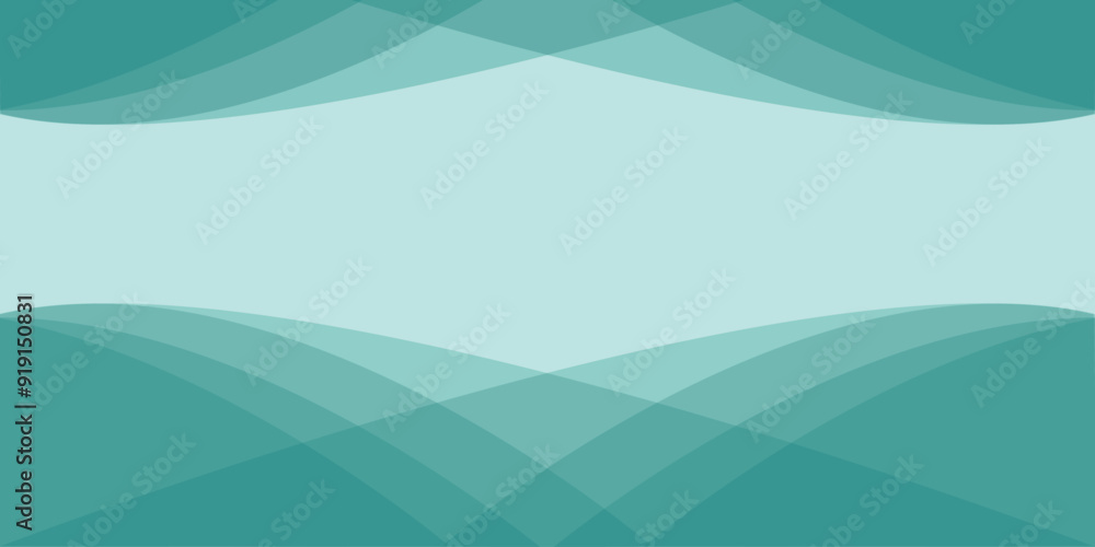 Abstract business sea green waving template background. Modern sea green curve background with copy space. Design template for brochures, flyers, business card, branding, banners headers. Vector EPS10 Abstract business sea green waving template background. Modern sea green curve background with copy space. Design template for brochures, flyers, business card, branding, banners headers. Vector EPS10
