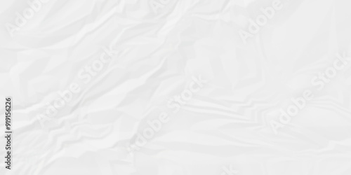 White crumpled paper texture . White wrinkled paper texture. White paper texture . White crumpled and top view textures can be used for background of text or any contents .