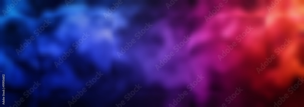 Smoke and fog in vivid red, blue, and purple colors. Abstract background or wallpaper with a dramatic and intense feel. Smoke and fog in vivid red, blue, and purple colors. Abstract background or wallpaper with a dramatic and intense feel.