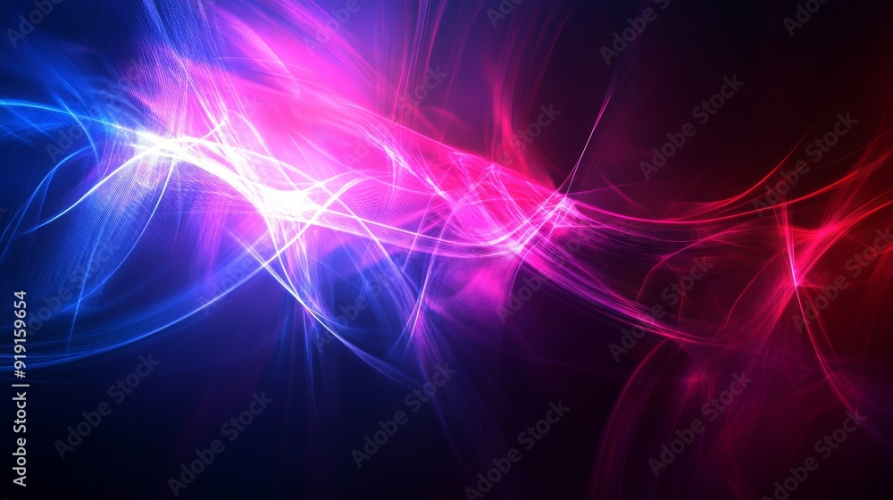 A purple background with streaks of shiny lines A purple background with streaks of shiny lines
