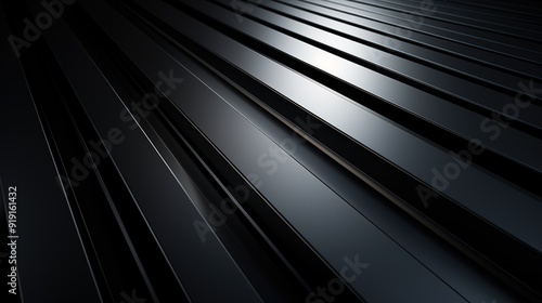 Abstract black and white lines background.