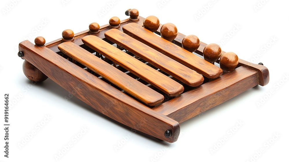 Wooden Foot Massage Tool with Rounded Knobs Wooden Foot Massage Tool with Rounded Knobs
