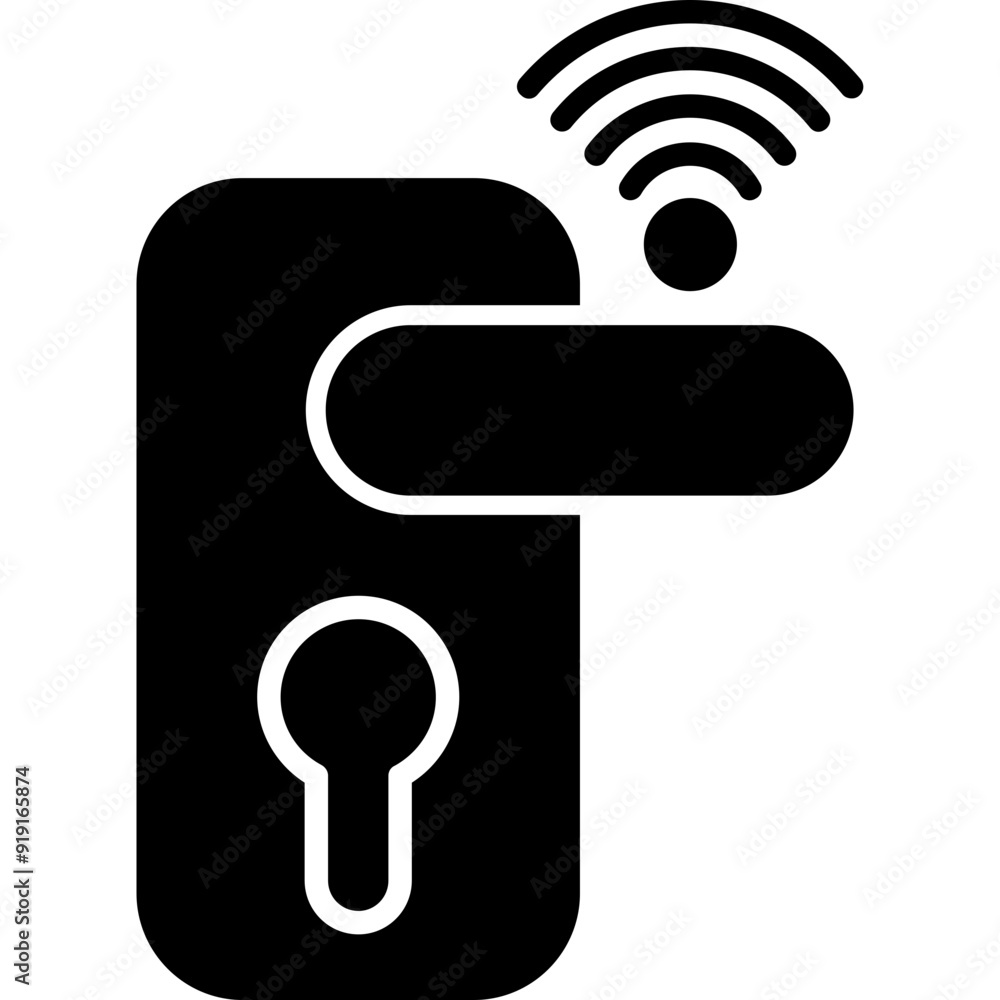 Smart Door Lock Icon
