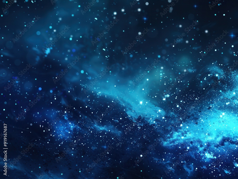 Fototapeta premium Dark blue vector abstract layout, vibrant blur style, background for UI designers