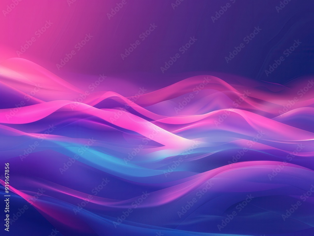 Fototapeta premium Dark blue vector abstract layout, vibrant blur style, background for UI designers