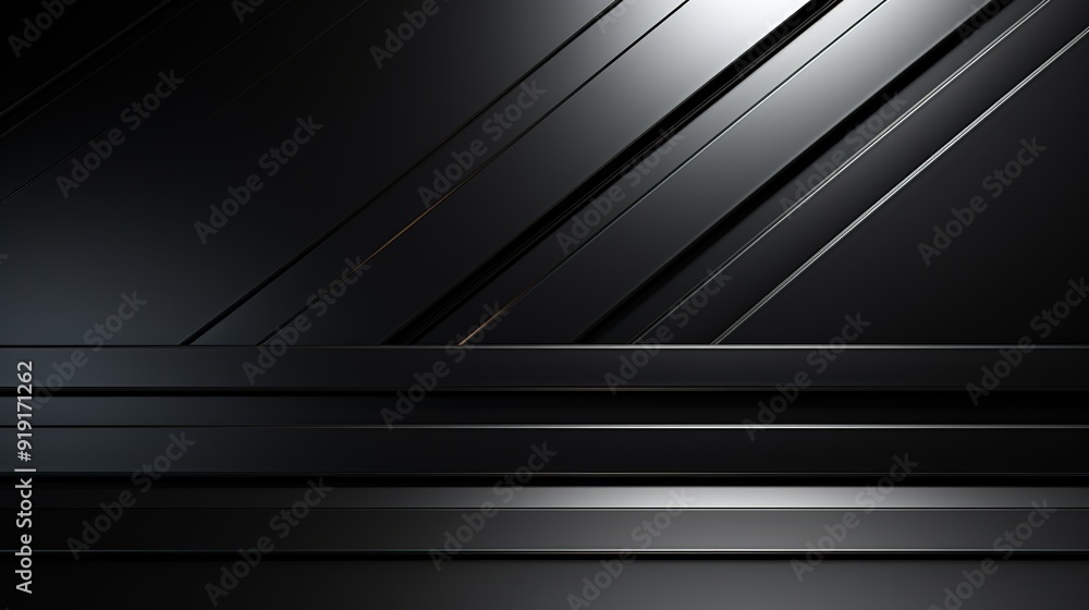 Abstract black background with diagonal stripes and a subtle glow. Abstract black background with diagonal stripes and a subtle glow.