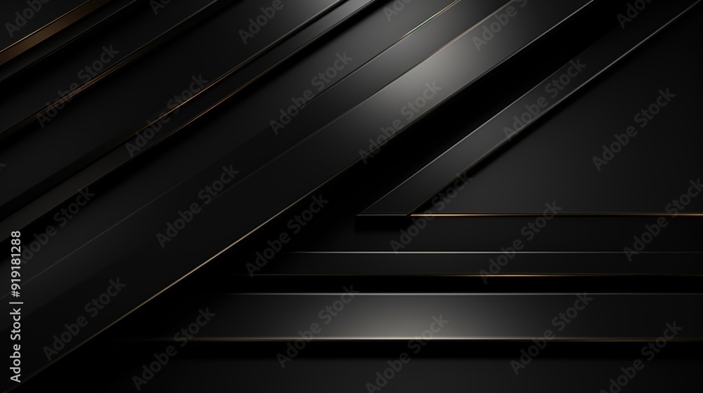 Abstract black background with subtle gold accents. Abstract black background with subtle gold accents.