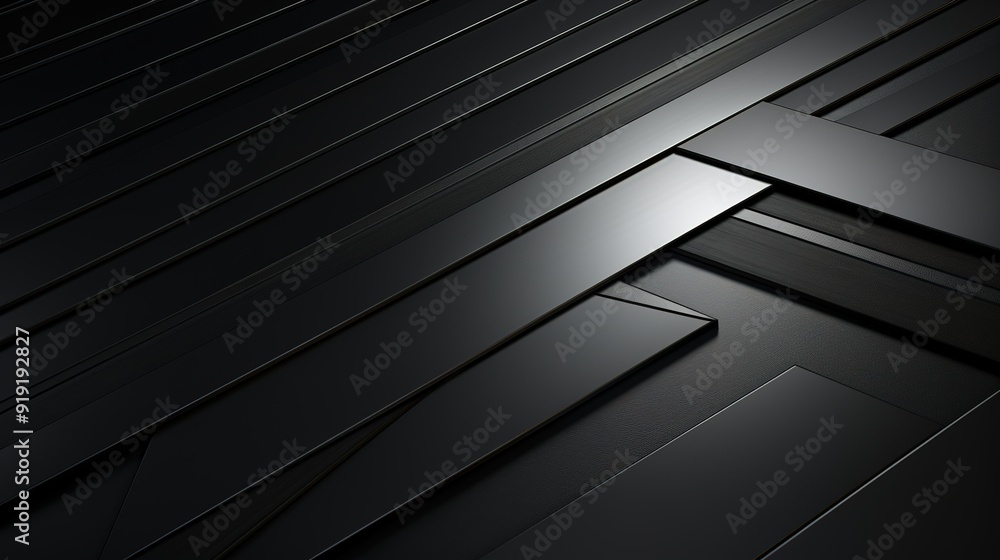 Abstract black geometric pattern with textured surface. Abstract black geometric pattern with textured surface.