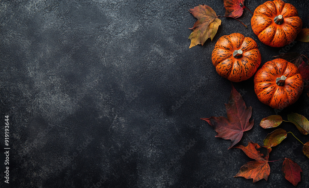Halloween background with pumpkins Halloween background with pumpkins