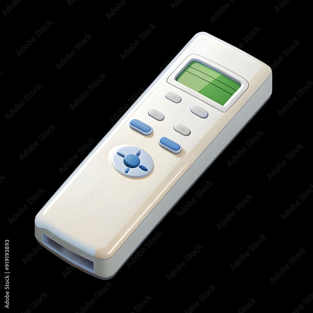 air conditioner remote control on white background air conditioner remote control on white background