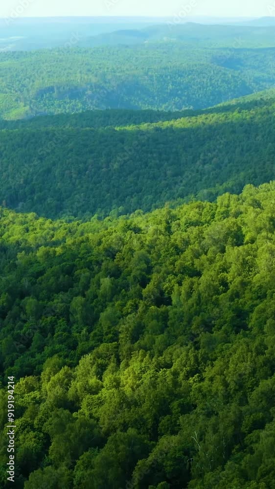 Aerial view of rural area during summer Aerial view of rural area during summer