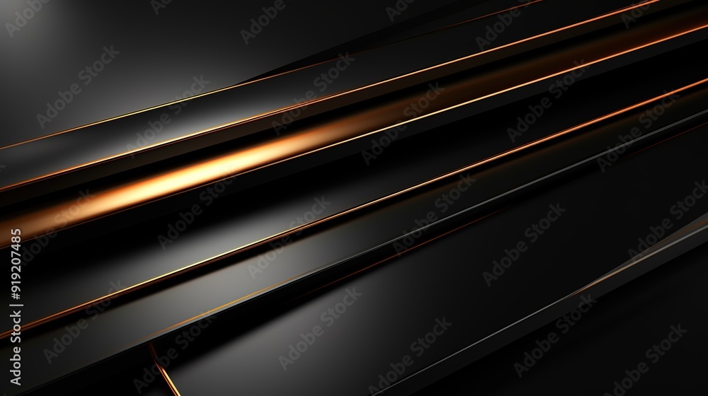 Abstract black and gold geometric pattern background. Abstract black and gold geometric pattern background.