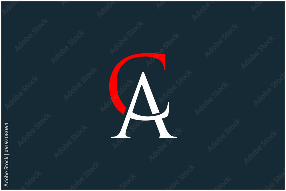 Initial AC Logo Design Vector Initial AC Logo Design Vector