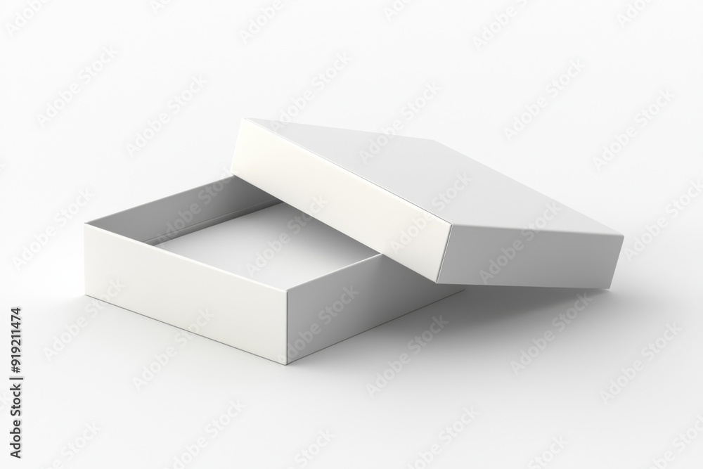 Paper Box Mockup A4 on isolated background created with Generative AI Paper Box Mockup A4 on isolated background created with Generative AI
