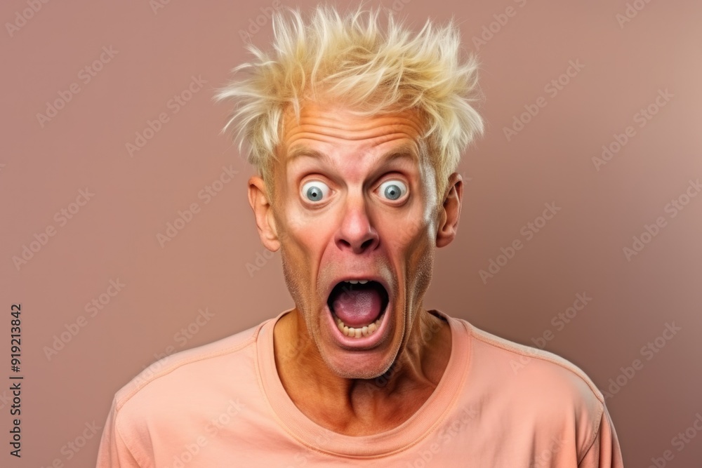 expressive and crazy face concept expressive and crazy face concept