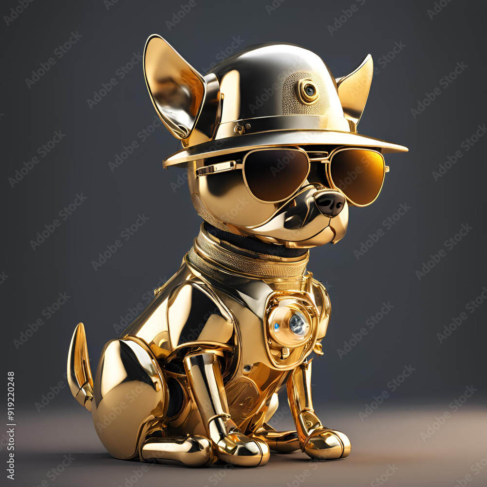 3d render of a robot