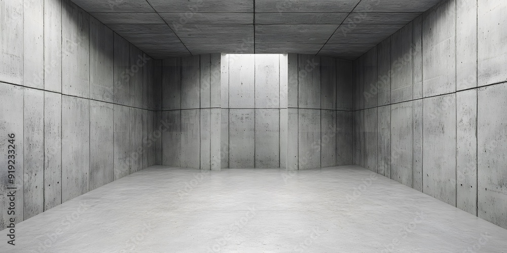 Minimalist Concrete Room Interior Design Minimalist Concrete Room Interior Design