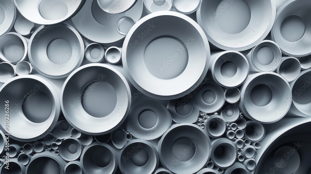 Abstract Circle Pattern with a 3D Effect Abstract Circle Pattern with a 3D Effect