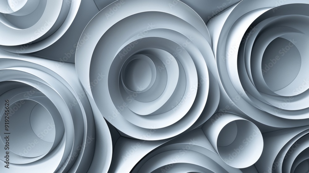 Abstract Pattern of Intertwined Circles Abstract Pattern of Intertwined Circles