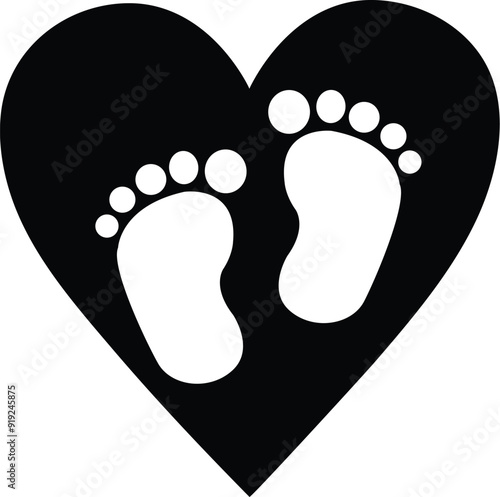 Little Steps – Adorable Baby Footprints Art