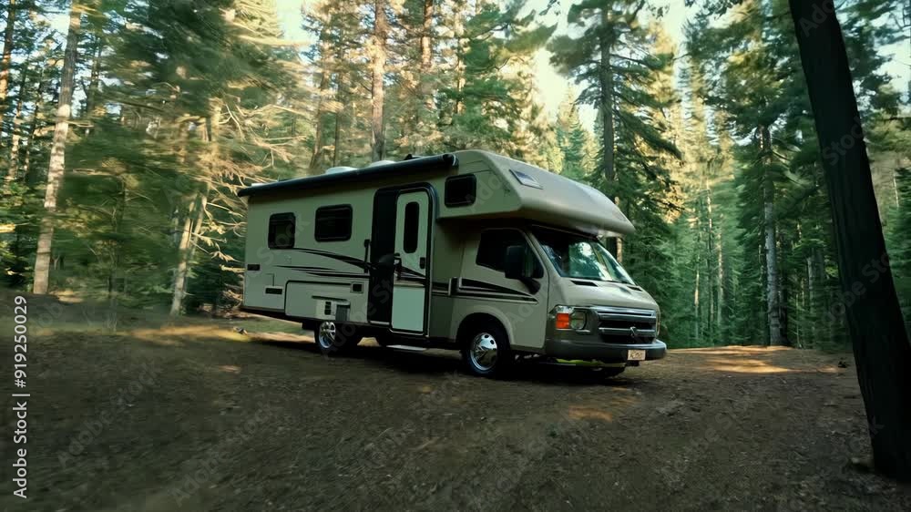Charming RV Experience in Enchanted Woodland Charming RV Experience in Enchanted Woodland